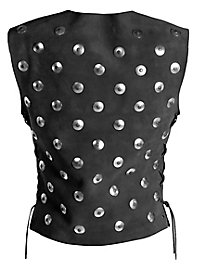 Studded Leather Jerkin - Bondsman, short